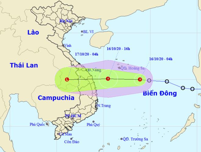 Áp thấp nhiệt đới mạnh thêm, các tỉnh Trung Bộ mưa rất to - 1