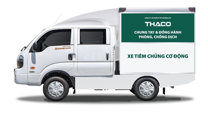 THACO tặng Hà Nội 300.000 kit test nhanh COVID-19 và 30 xe cứu thương - 1