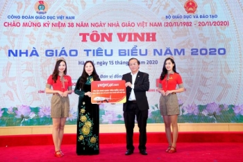 Vietjet tặng vé bay khắp Việt Nam cho các thầy cô giáo tiêu biểu