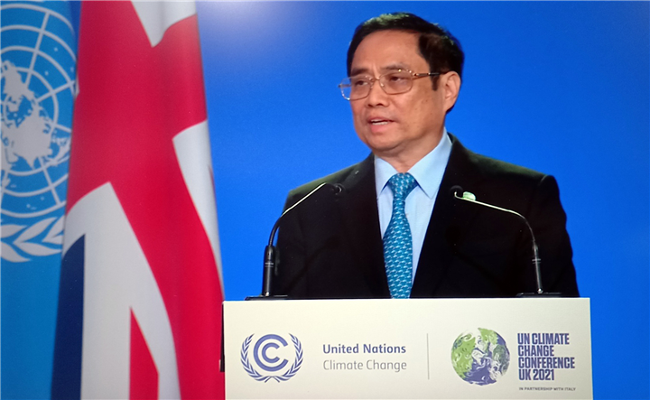 Thủ tướng Phạm Minh Chính phát biểu tại Hội nghị COP26 - 1