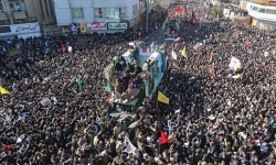 Giẫm đạp trong tang lễ tướng Iran, ít nhất 35 người chết