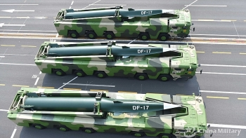 Trung Quốc tiếp tục ‘khoe’ tổ hợp tên lửa siêu thanh mới nhất DF-17