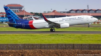 Máy bay Indonesia chở 59 người đột ngột mất liên lạc