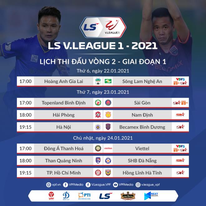 Vòng 2 V-League: Hà Nội FC và HAGL trở lại, chờ Lee Nguyễn ra mắt  - 4