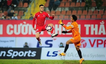 Hải Phòng chiếm ngôi đầu V-League