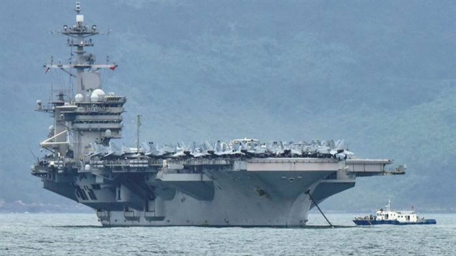 Trung Quốc diễn tập tấn công tàu sân bay Mỹ bằng tên lửa - 1