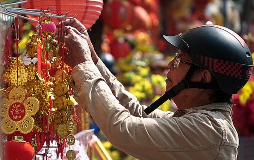 khong khi tet tran ngap pho nguoi hoa o sai gon