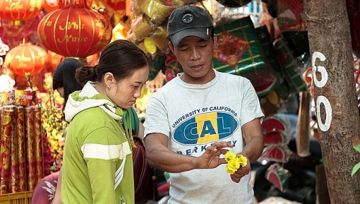 khong khi tet tran ngap pho nguoi hoa o sai gon