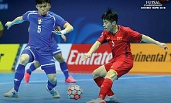 vck futsal chau a 2018 futsal thay u23 viet nam doi no