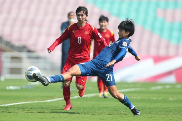 Trực tiếp bóng đá nữ Việt Nam 2-0 Thái Lan: Ghi 2 bàn trong 5 phút