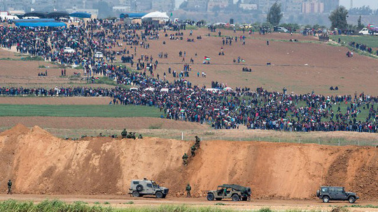 dung do dam mau o dai gaza hon 500 nguoi thuong vong