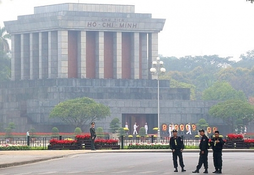 ong kim jong un vieng chu tich ho chi minh