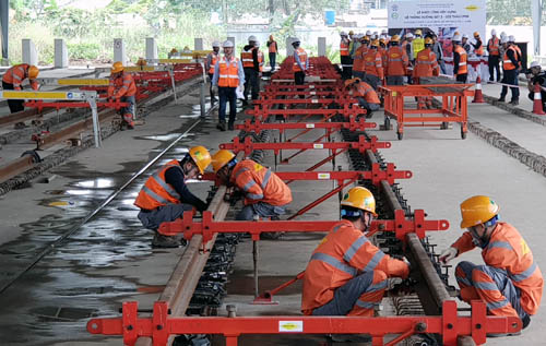 tuyen metro nhon ga ha noi hoan thanh 98 doan tren cao