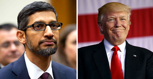 ceo google cam ket ho tro quan doi my sau cuoc gap voi trump