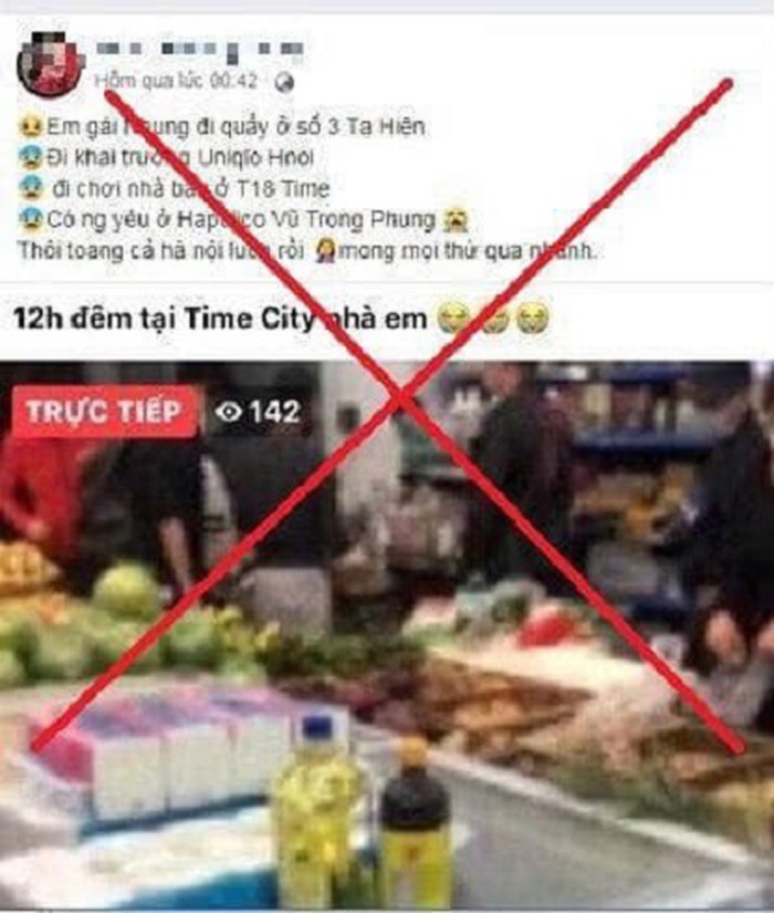 cong an ha noi xu ly 2 truong hop tung tin that thiet ve nu benh nhan so 17 nhiem covid 19