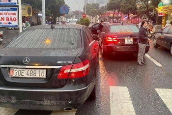 Từ việc 2 xe Mercedes cùng biển số “chạm mặt”: Xe dùng biển giả bị xử lý ra sao?