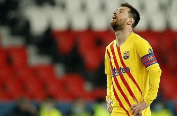 Messi không cứu nổi Barca ở Champions League