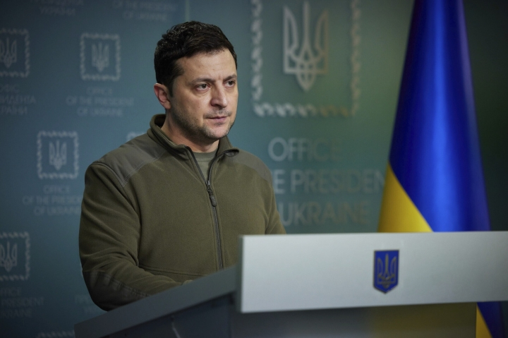 Tổng thống Ukraine kêu gọi đàm phán trực tiếp với Tổng thống Putin - 1