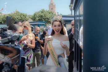 Khỏi Covid-19, Thùy Tiên bắt đầu thực hiện sứ mệnh "Hoa hậu Hòa bình quốc tế"