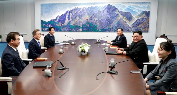 cuoc gap thuong dinh tiet lo vai tro cua em gai ong kim jong un