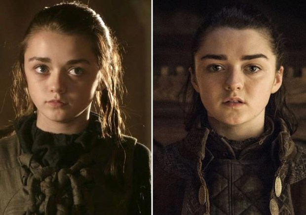 maisie williams trai long ve phan canh gay tranh cai trong tap 2 mua 8