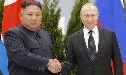 nhung hinh anh an tuong nhat tai hoi nghi thuong dinh kim putin lan dau tien