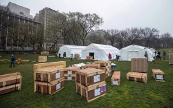 Mỹ muốn xây dựng hàng trăm bệnh viện dã chiến trên cả nước