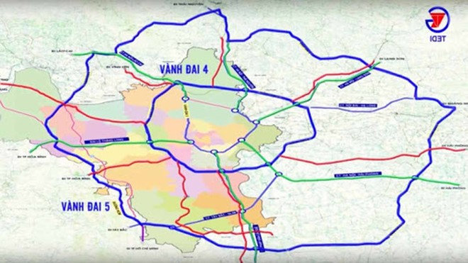 Điều chỉnh quy hoạch đường vành đai 5 Vùng Thủ đô đoạn qua TP Hà Nội và Hà Nam ảnh 1