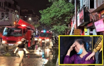 Mẹ nạn nhân gia đình 4 người chết cháy ở Hà Nội: "Tôi mất hết con cháu rồi"