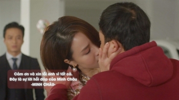 Sự thật nụ hôn của Hồng Diễm, Doãn Quốc Đam trong 'Hướng dương ngược nắng'