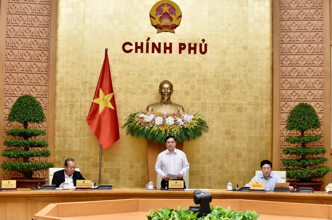 Thủ tướng Phạm Minh Chính chủ trì phiên họp Chính phủ đầu tiên ảnh 1