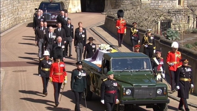Ảnh: Những khoảnh khắc đặc biệt tại tang lễ Hoàng thân Philip