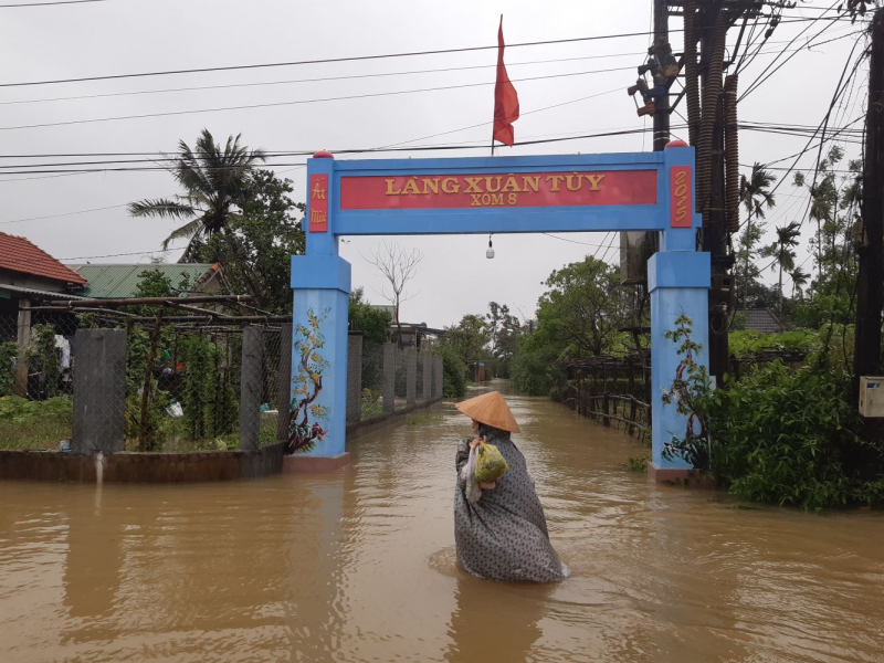 Lũ trái mùa nhấn chìm hàng nghìn héc ta lúa, hoa màu ở Thừa Thiên-Huế  -0