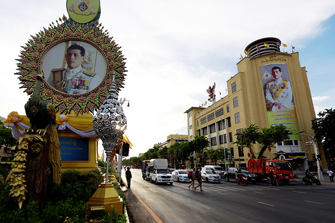 thai lan trang hoang chuan bi cho le dang quang cua quoc vuong