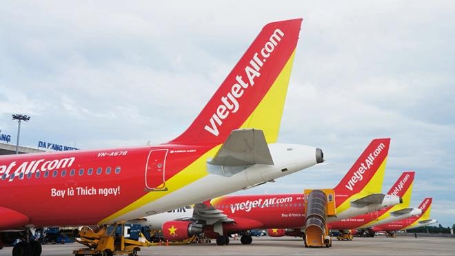 vietjet tung 3 trieu ve sieu re 18000 dong noi lai toan bo duong bay noi dia