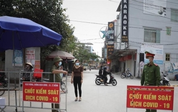 Bắc Giang giãn cách xã hội toàn huyện Lạng Giang và Lục Nam từ 0h ngày 17/5