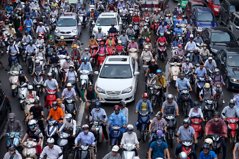 ha noi muon thu phi phuong tien vao khu vuc un tac