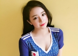 do ve nong bong cua 10 hot girl len song vtv co vu world cup 2018