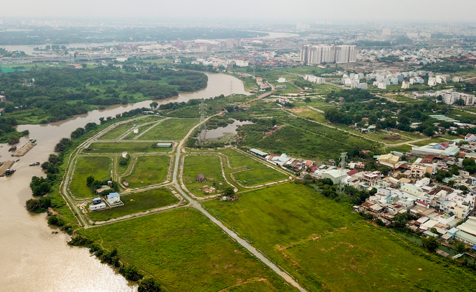 du an khu dan cu kieu mau bo hoang gan 20 nam o sai gon