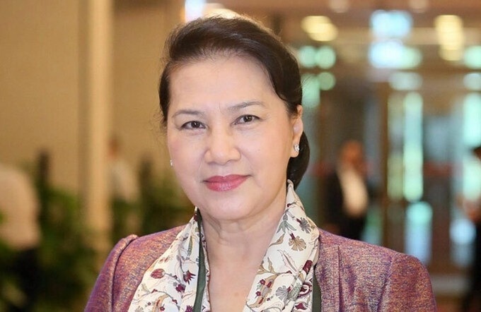 ba nguyen thi kim ngan lam chu tich hoi dong bau cu quoc gia