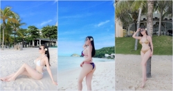 Nữ giảng viên Hà Nội chiếm sóng với bộ ảnh bikini nóng rẫy ở Phú Quốc
