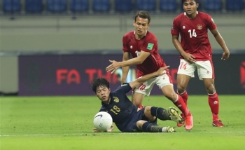 Indonesia cầm hoà Thái Lan, giành điểm đầu tiên ở vòng loại World Cup