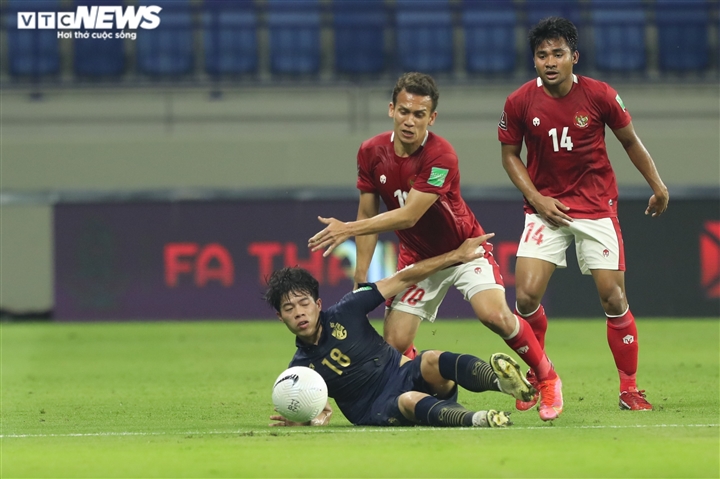 Indonesia cầm hoà Thái Lan, giành điểm đầu tiên ở vòng loại World Cup - 2