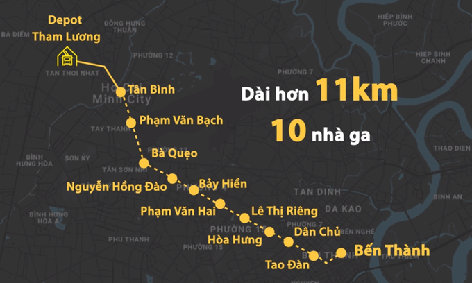 Metro Số 2 sẽ thay tư vấn