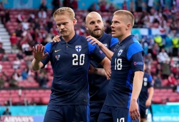 Kết quả EURO 2020: Eriksen đột quỵ, Đan Mạch thua sốc Phần Lan