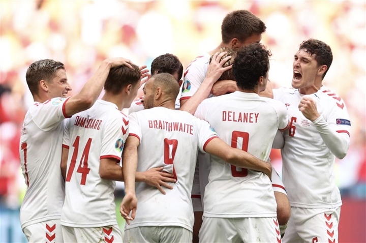 Kết quả EURO 2020: Đè bẹp Xứ Wales, Đan Mạch vào tứ kết