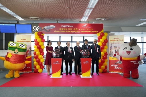 vietjet khai truong duong bay tphcm tokyo