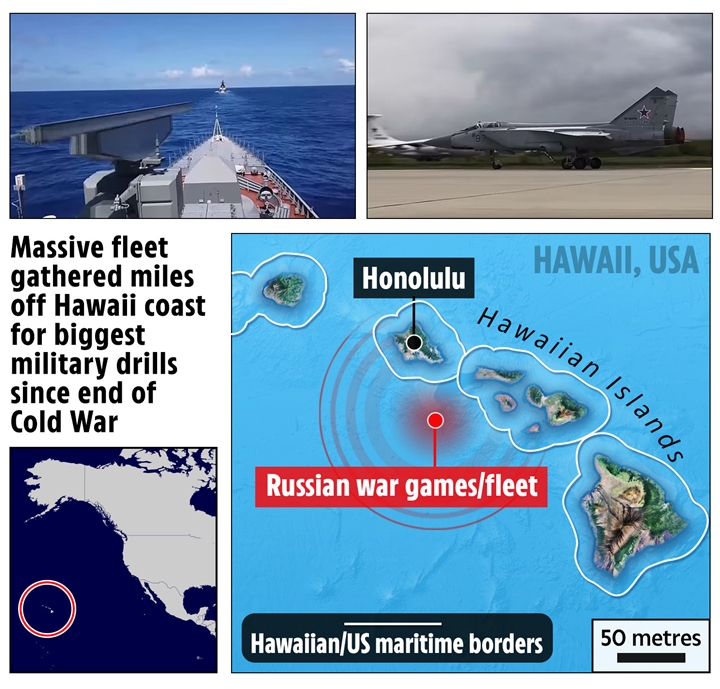 Nga tung video tập trận gần Hawaii, Nhật Bản nhắc khéo Mỹ trận Trân Châu Cảng - 1