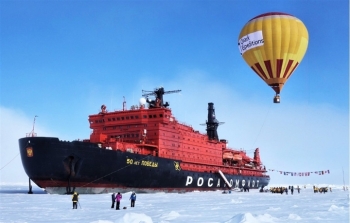 Những thế lực "đáng gờm" ở Bắc Cực: Đội tàu phá băng nguyên tử độc nhất của Nga