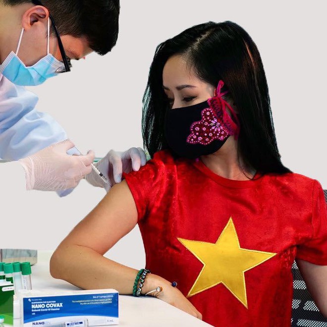 &ldquo;Bống&rdquo; Hồng Nhung t&igrave;nh nguyện ti&ecirc;m thử vaccine Nano Covax ảnh 1